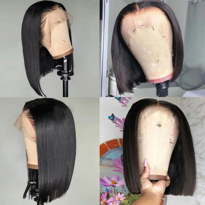 Short Straight Bob Wig Human Hair