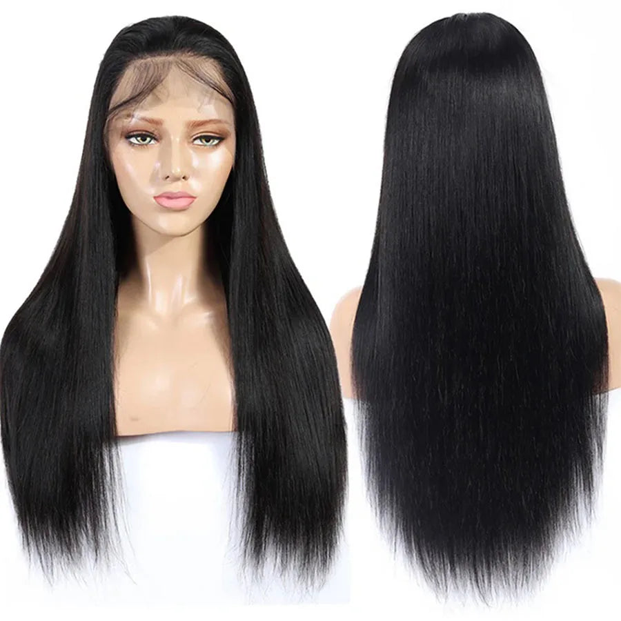 Straight Lace Front Wigs 13x6 HD Transparent Lace