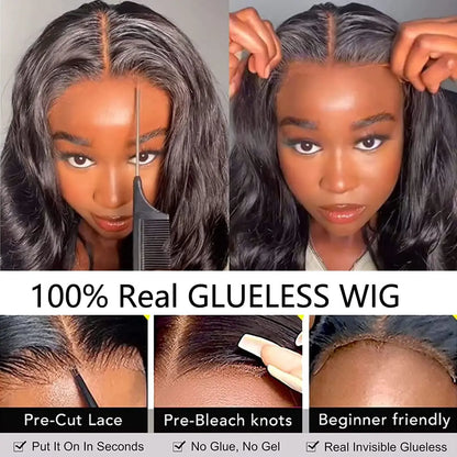 Highlight Glueless Wig Human Hair